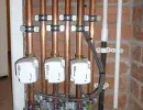 Pipes in house